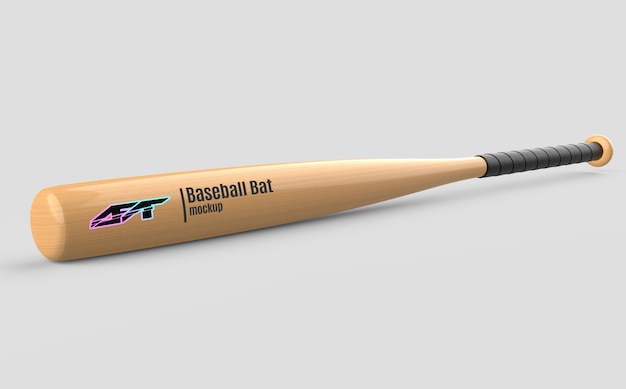 Premium PSD | Baseball bat mockup