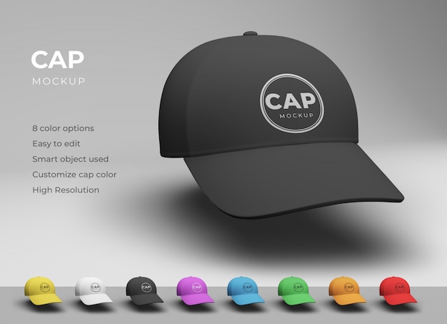 Download Baseball cap mockup | Premium PSD File