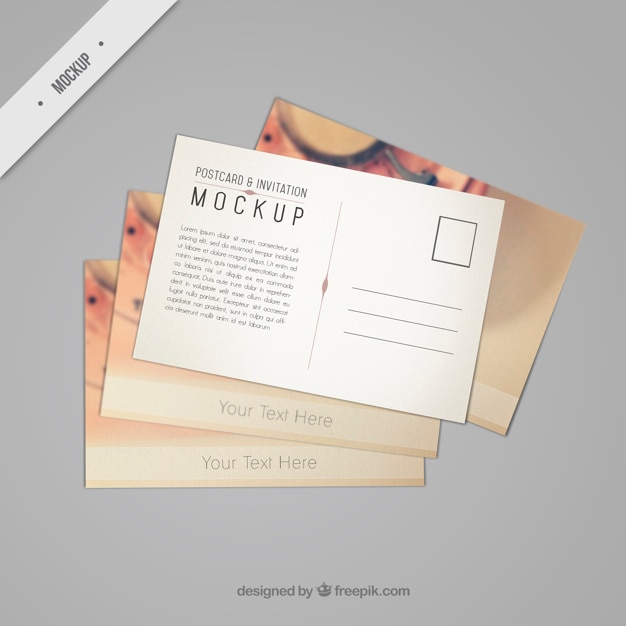 Download Beautiful postcard mockup with a vintage phone PSD file ...