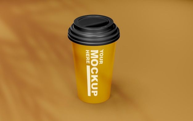 Premium PSD | Beautiful realistic coffee cup mockup