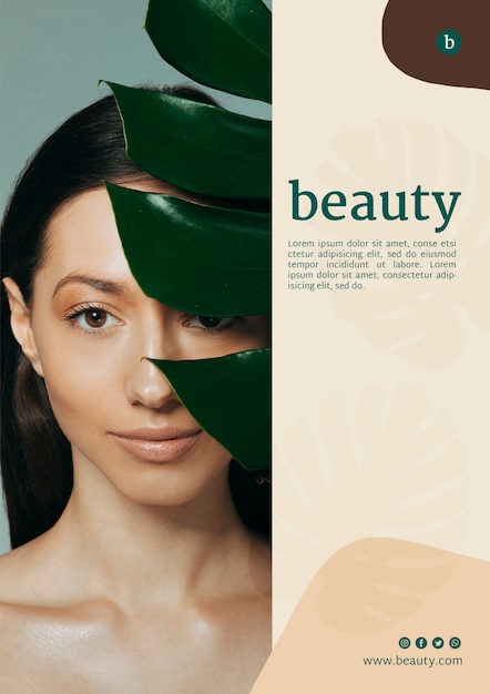 Beauty poster templa