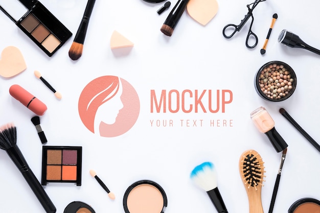 Beauty products mock-up design | Free PSD File