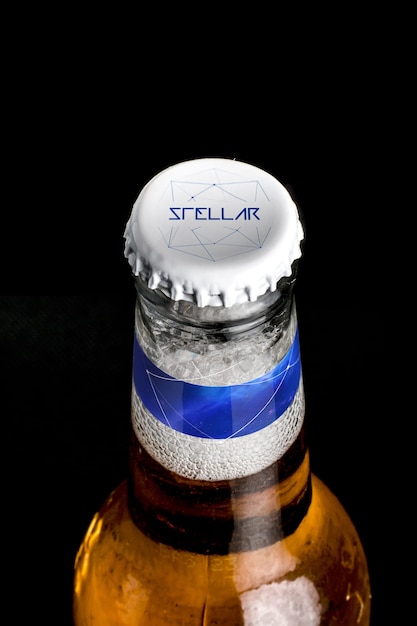 Download Beer bottle cap mock up design PSD file | Premium Download PSD Mockup Templates