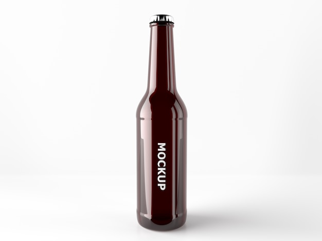 Download Free Psd Beer Bottle Mock Up Design