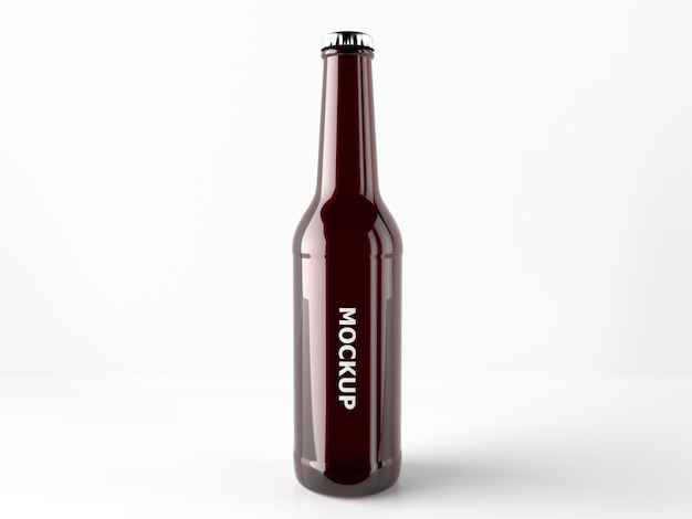 Download Free PSD | Beer bottle mock up design