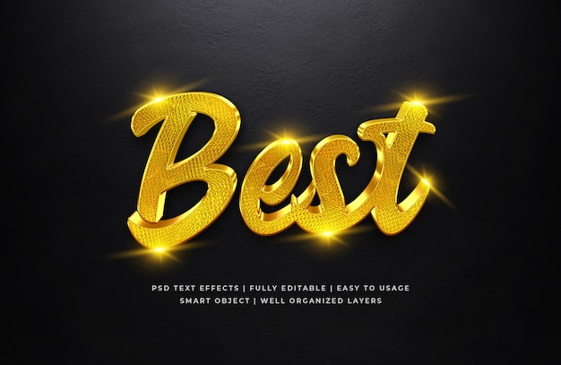 gold text style photoshop free download