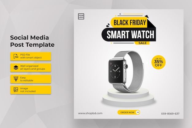 smartwatch with social media