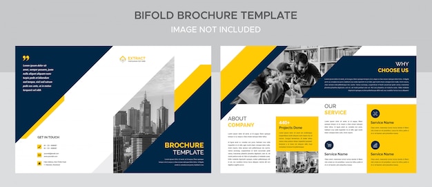  Bifold brochure template