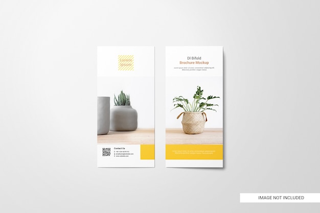 Download Free Yellow Brochure Images PSD Mockup Templates