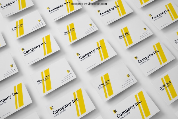 Download Free Psd Big Business Card Mockup Yellowimages Mockups