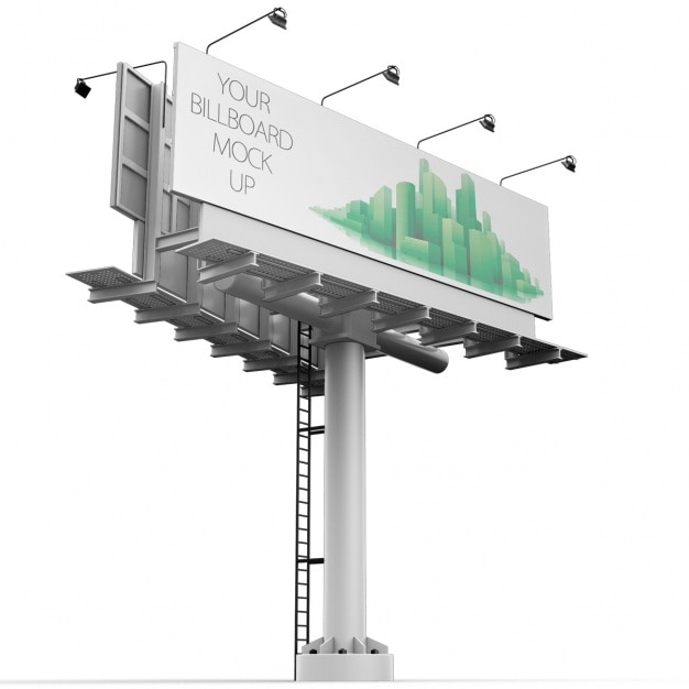 Download Free PSD | Billboard mock up design