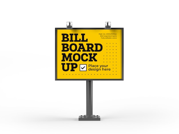 Premium PSD | Billboard mockup