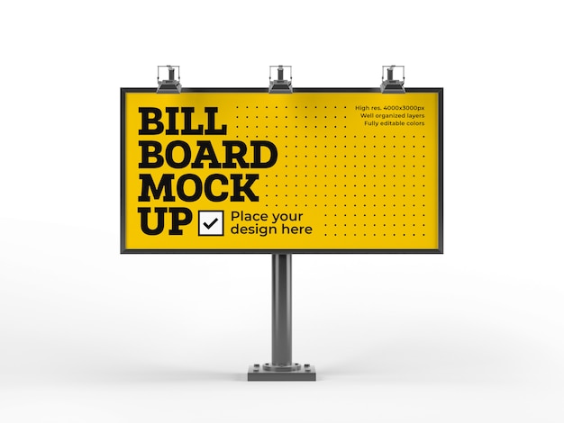 Download Billboard mockup | Premium PSD File PSD Mockup Templates