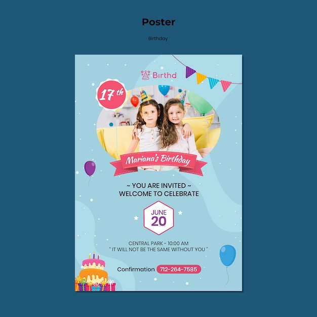 free-psd-birthday-invitation-poster-template