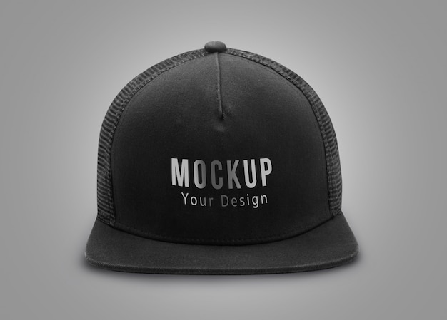 Black cap mockup PSD file | Premium Download