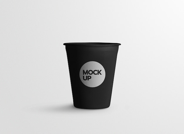 Download Premium Psd Black Cup Paper Mockup PSD Mockup Templates