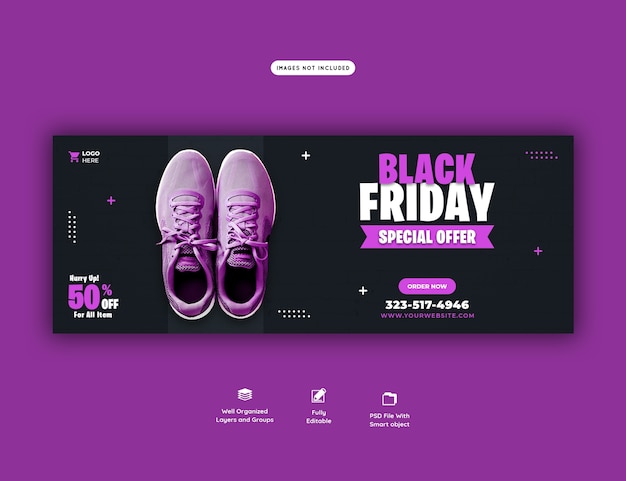 Free Psd Black Friday Special Offer Facebook Cover Banner Template