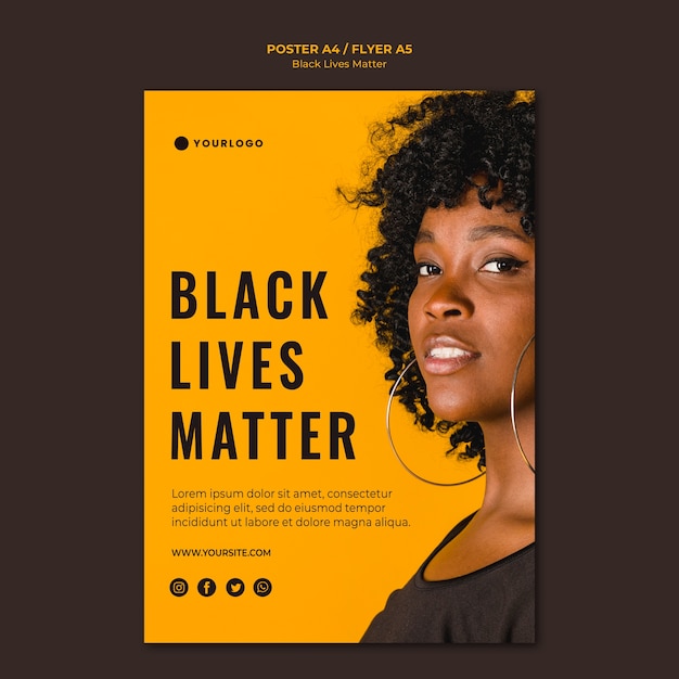 Download Free Black Lives Matter Poster Template Free Psd File Use our free logo maker to create a logo and build your brand. Put your logo on business cards, promotional products, or your website for brand visibility.