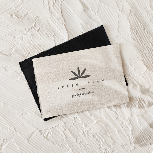 Download Free Black And White Paper Realistic Logo Mockup With Leaves Shadows Use our free logo maker to create a logo and build your brand. Put your logo on business cards, promotional products, or your website for brand visibility.