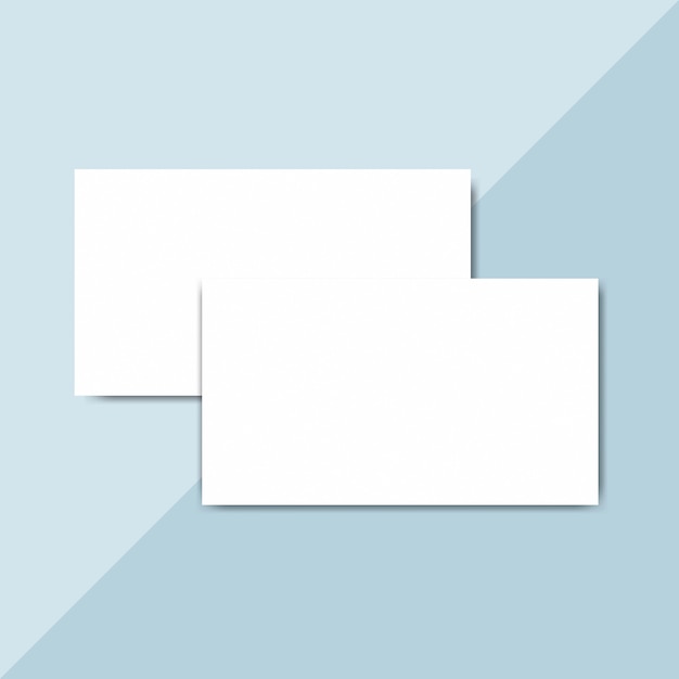 Download Blank business card design mockup vector | Free PSD File
