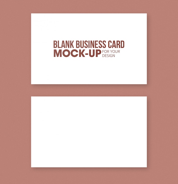 Elegant 50 Blank Business Card Template Psd