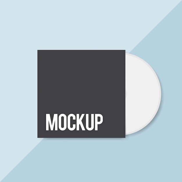 Download Free Psd Blank Cd Cover Design Mockup PSD Mockup Templates