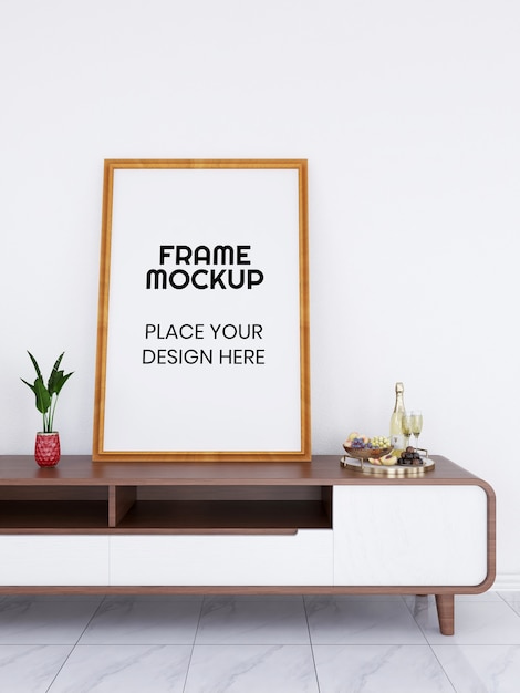 mockup desktop frame