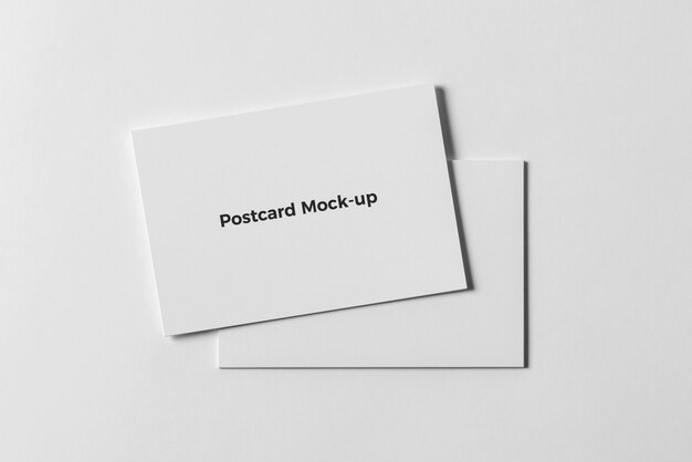 Download Blank postcards mockup PSD file | Premium Download