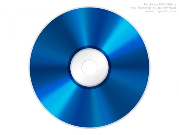 Blu Ray Disc Icon Free Psd File