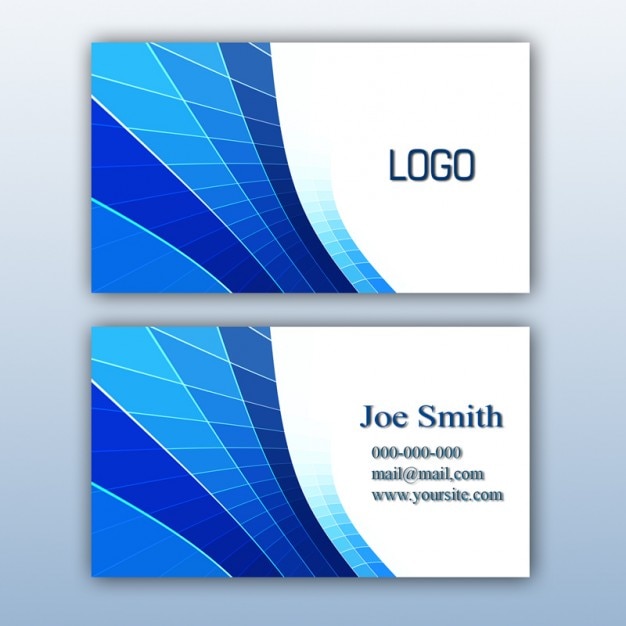 Blue Business Card Romes Danapardaz Co