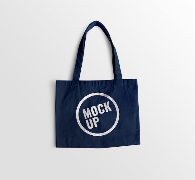 Download Premium Psd Blue Jean Tote Bag Mockup