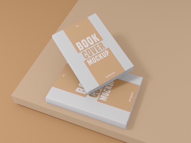 Download Free PSD | Book cover design mockup psd
