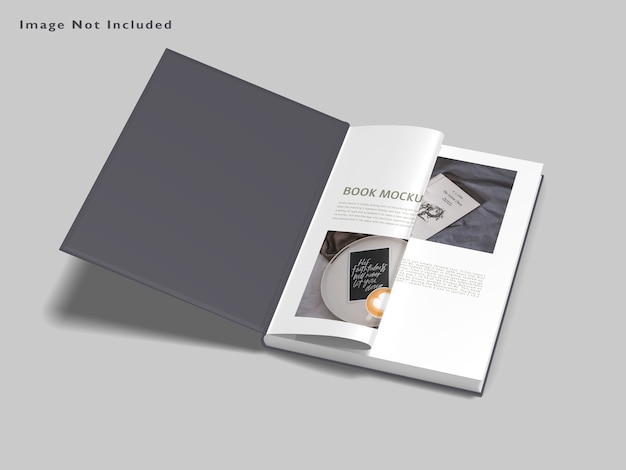 Premium PSD | Book mockup isolated