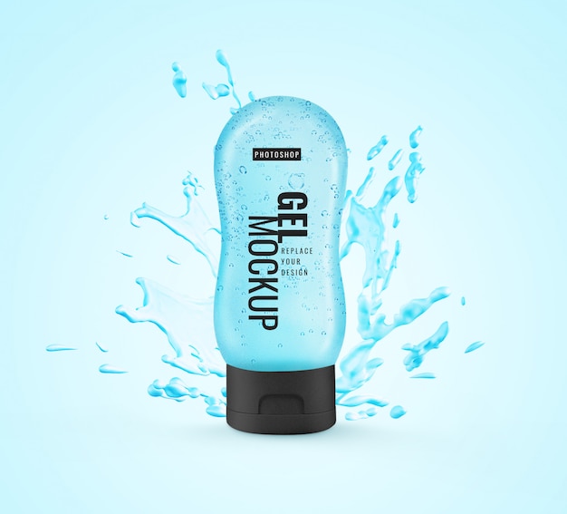 Download Premium Psd Bottle Tube Gel Hand Sanitizer Mockup PSD Mockup Templates
