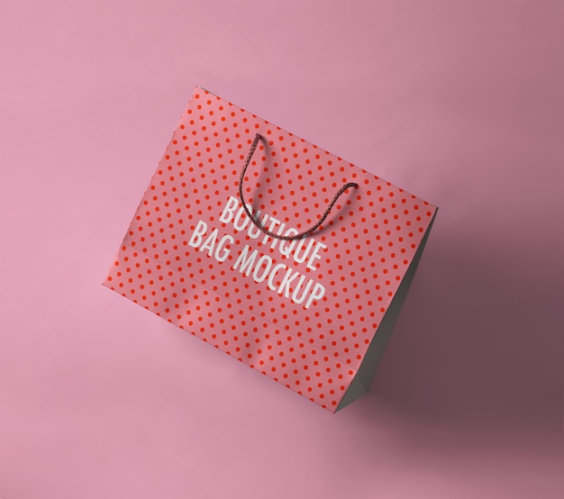 Download Premium PSD | Boutique bag mockup