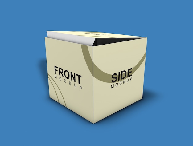 Download Box mockup - packaging PSD file | Premium Download
