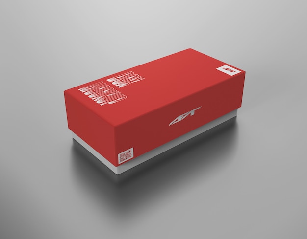 Download Box packaging mockup | Premium PSD File