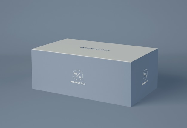 Download Premium PSD | Box packaging mockup