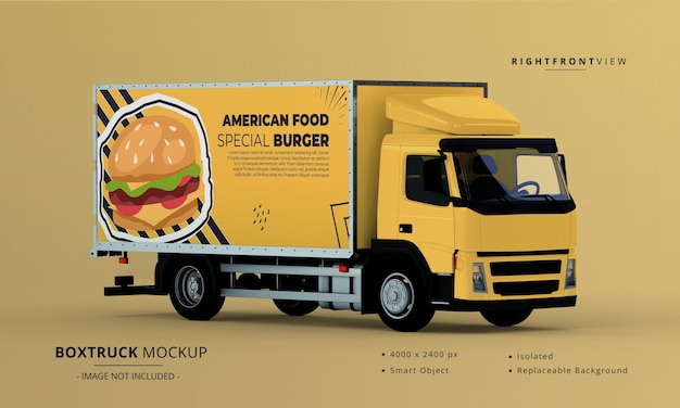 Download Truck Mockup Images Free Vectors Stock Photos Psd PSD Mockup Templates