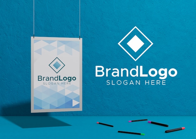 Download Free Brand Logo Company Business Mock Up Paper Free Psd File Use our free logo maker to create a logo and build your brand. Put your logo on business cards, promotional products, or your website for brand visibility.