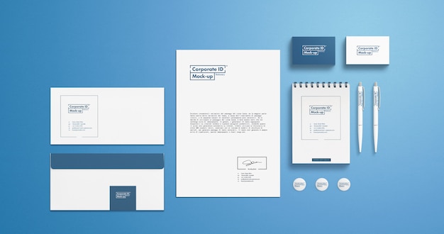 Download Premium Psd Branding Identity Mock Up Set For