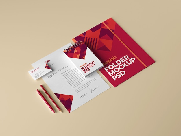 Download Premium PSD | Branding mockup