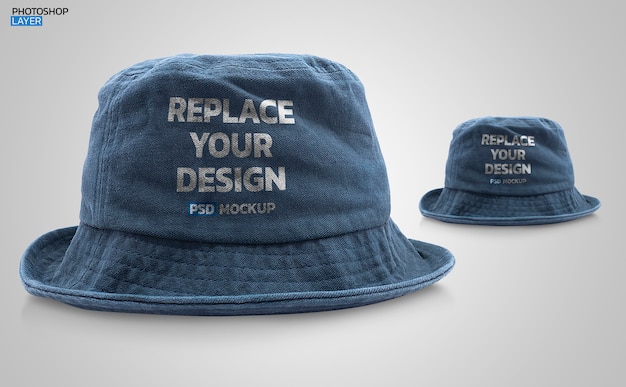 Download Bucket hat photo mockup design | Premium PSD File