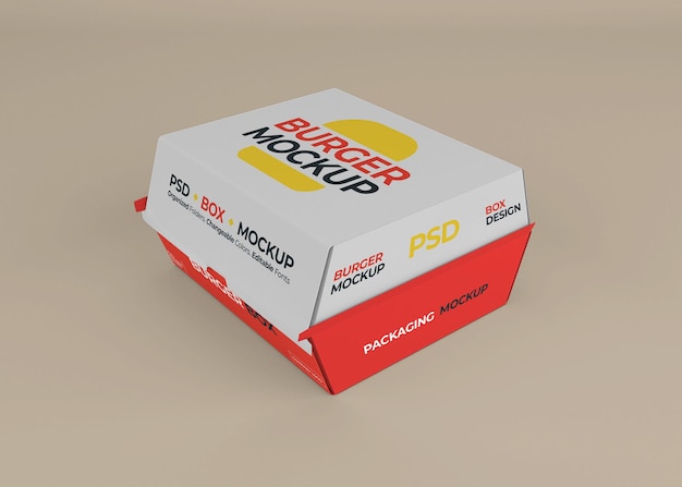 Download Burger Box Psd 100 High Quality Free Psd Templates For Download
