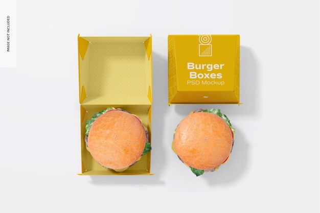 Burger Box Psd 100 High Quality Free Psd Templates For Download