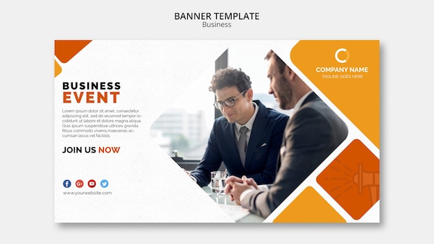 Free Psd Business Banner Template