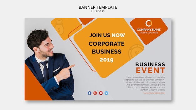Free Psd Business Banner Template