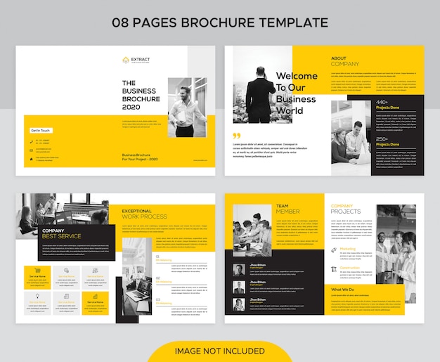  Business brochure design template