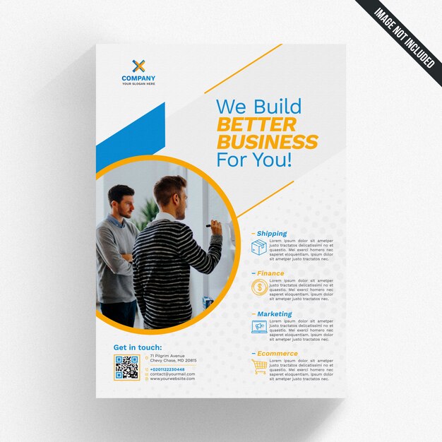 Download Premium PSD | Business brochure mockup