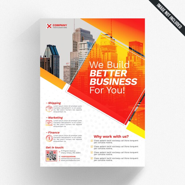 Download Premium PSD | Business brochure mockup